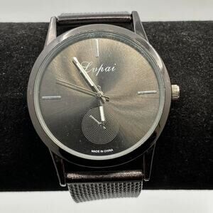 Silver mens watch